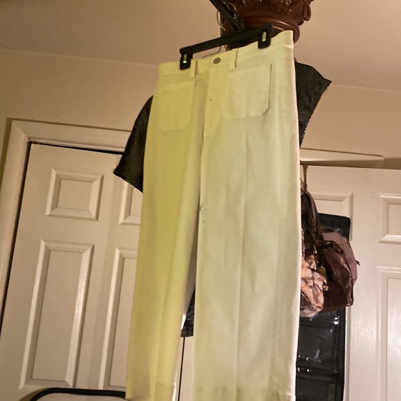 White capri jeans 3 pocket nice with flash without flash pic - Picture 4 of 8